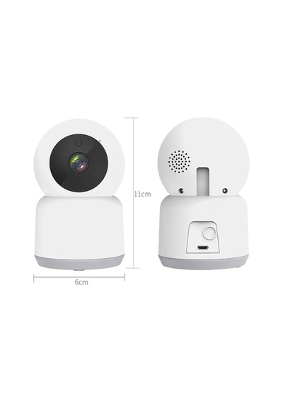Wi-fi Kamera Fhd Bebek Bakıcı Kamera Cata Akıllı Ip Kamera Çift Yön Ses Hareket Algılama Gece Görüş Diğer