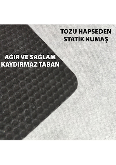 Evaşk Kapı Önü Paspası Vinil Kaymaz Tabanlı 45 X 70 Evaşkdm10074