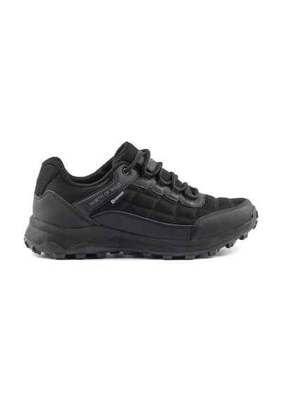 North Of Wild Yukan Su Geçirmez Unisex Kısa Bot - Sıyah 001