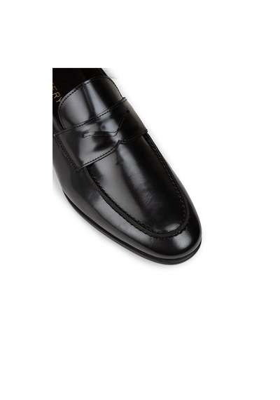 Deery Erkek Hakiki Deri Siyah Loafer Ayakkabı - 01988msyhc03 Siyah
