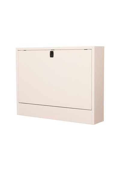 Alfafonet Ziglat 500 Duvar Tipi Laptop Dolabı 700x150x500 Mm Mat Beyaz 70 Kg Taşıma Kapasiteli Kilitli Metal Dolap
