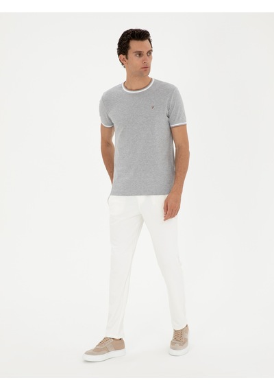 Cacharel Beyaz Slim Fit Eşofman Altı