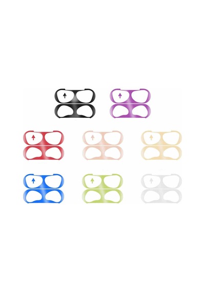 Htstore Zore Apple Uyumlu AirPods 3. Nesil Kir Önleyici Sticker Siyah