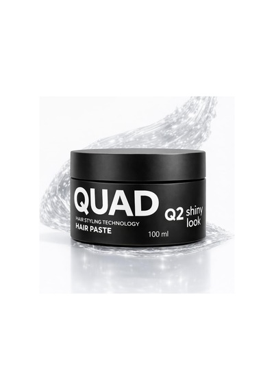 Q2 Shiny Look Saç Şekillendirici Pasta - Parlak Görünüm - Güçlü Tutucu - Unisex - 100 Ml