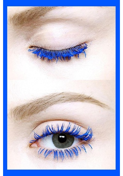 Dolgun Kirpik, Kıvrım Ve Hacim Verici Kalıcı Etkili Mavi Maskara - Ultra Definiton Mascara Saxe Blue Çok Renkli