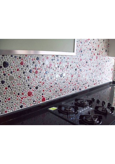 Mutfak, Banyo, Sauna, Spa, Havuz ve Tüm yüzeyler için Cam Mozaik.