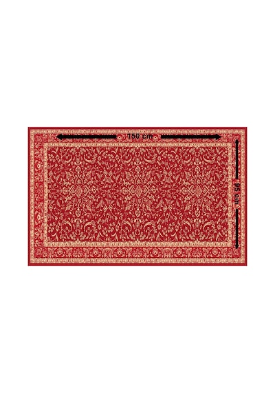 Nazzain Kilim Desen Puantiyeli Desenli Bağlamalı Yırtmaçlı Pareo Plaj Eteği Bikini Üstü Plaj Giyim Yazlık Beachwear 150x95 Cm Çok Renkli