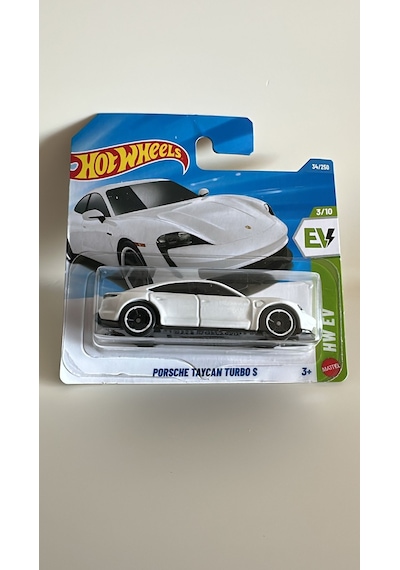 Hot Wheels Porsche Taycan Turbo S Beyaz
