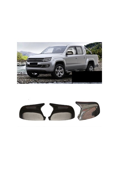 Vw Amarok Batman Yarasa Ayna Kapağı Piona Black Abs 2010 +