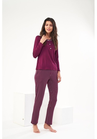 Pjs 22430 Kadın Patlı Pijama Takım