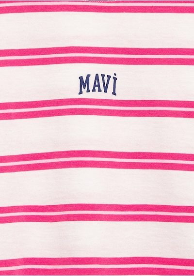 Mavi - Mavi Logo Baskılı Ekru Tişört 7610387-91358 Ekru