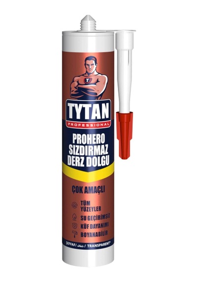 Prohero Sızdırmaz Derz Dolgu Şeffaf 280 Ml