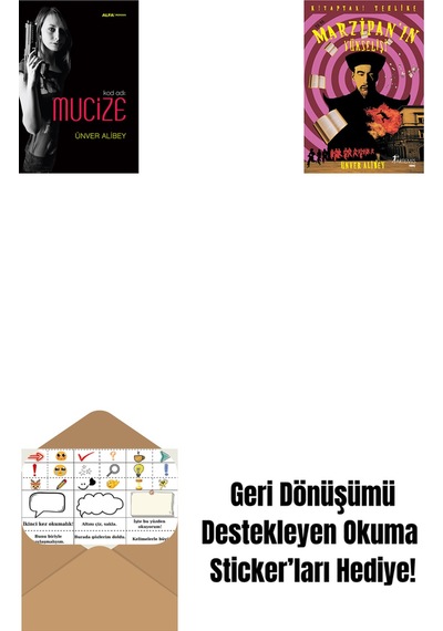 Kod Adı: Mucize + Marzipan'ın Yükselişi + Okuma Sticker'ları