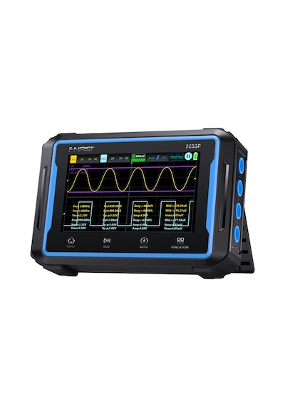 Fnirsi 2c53p 3in1 50mhz 2 Kanal 250msa/s El Tipi Dijital Tablet Osiloskop & Multimetre & Sinyal Jeneratörü