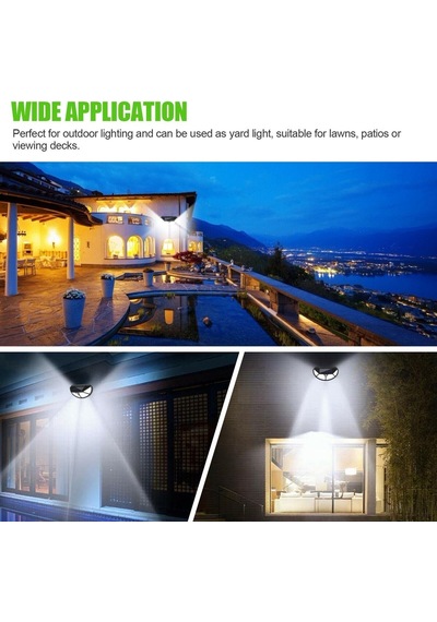 Güneş Enerjili Hareket Sensörlü 102 Led Bahçe Lambası (527700402) Diğer
