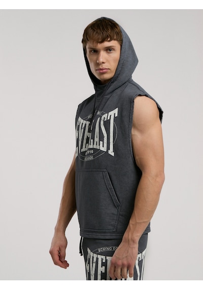 Everlast Authentic Boxing Oversize Antrasit Kolsuz Erkek Sweatshirt Antrasit