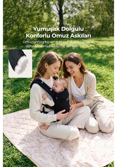 Momcozy Ergonomik Bebek Taşıyıcı
