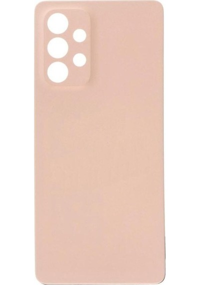 Samsung Galaxy A53 5g Uyumlu Arka Pil Batarya Kapağı Sm-a536e - Gold