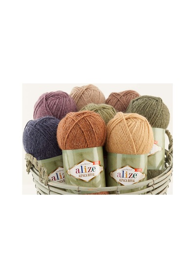 Alpaca Royal New El Örgü Ipi No.203 -100gr -%30 Yün %15 Alpaca
