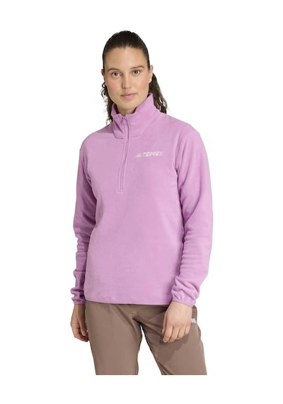 Adidas Polar Mt Esseantials Kadın Pembe Dik Yaka Sweatshirt Pembe