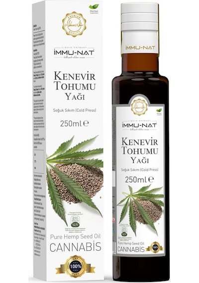 İmmu Kenevir Tohumu Yağı 250 ML İmmunat