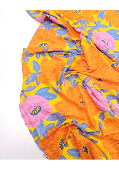 %85 Rayon %15 Elastan Sarı Üzeri Turuncu Pembe Mavi Çiçekli Sandy Jarse Benzeri Örme Kumaş Elbiselik & Bluzluk En: 130cm-12453 Sarı,turuncu,pembe,mavi %85 Rayon %15 Elastan Sarı Üzeri Turuncu Pembe Mavi Çiçekli Sandy Jarse Benzeri Örme Kumaş Elbiselik & Bluzluk En: 130cm-12453 Sarı,turuncu,pembe,mavi
