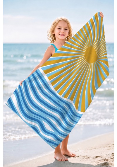 Güneş Deniz Temalı Modern Plaj Havlusu-marine Sarı Mavi Çizgili Havuz Hızlı Kuruyan Mikrofiber Havlu Yağmur Şeftali Güneş Deniz Temalı Modern Plaj Havlusu-marine Sarı Mavi Çizgili Havuz Hızlı Kuruyan Mikrofiber Havlu Yağmur Şeftali