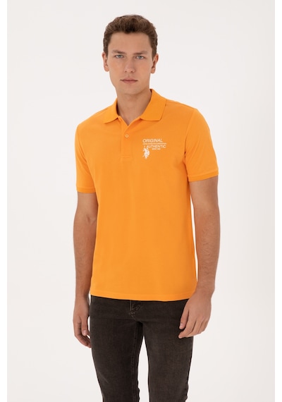 U.s. Polo Assn. Erkek Turuncu Tişört 50324903-vr051 Turuncu