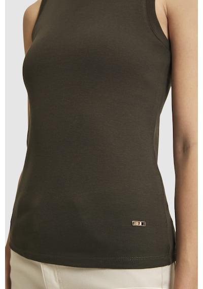 U.s. Polo Assn. Kadın Koyu Haki Tişört Basic 50323534-vr111