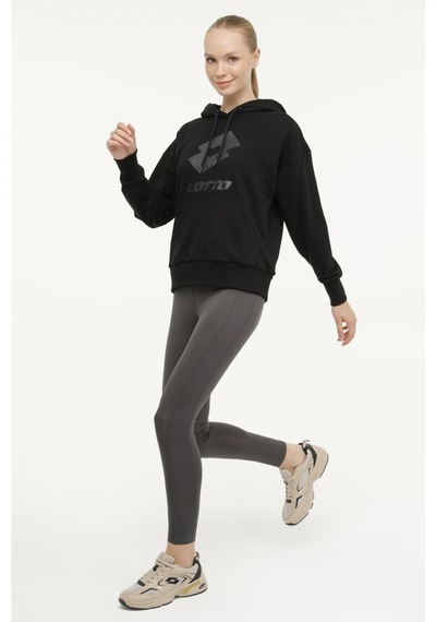 Lotto W-smart W Iv Sweat Hd 3pr Siyah Kadın Sweatshirt 000000000101483155 Siyah