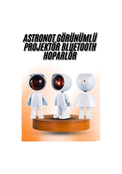 Projektör Atmosfer Işık Lambası Projektör Güneş Lambası Masa Lambası - Lisinya Beyaz