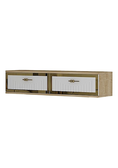 Tda1205bt Yuka Duvara Montaj Tv Stand Beyaz-traverten 120cm