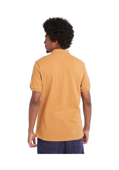 Timberland Millers River Colourblock Erkek Klasik Yaka Polo Tişört TB0A26NQZ421 Kahverengi