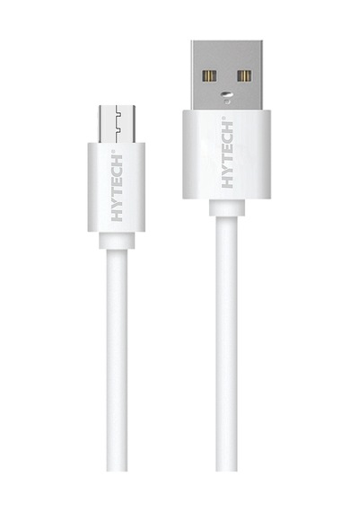 Hytech Hy-X83 1M 2A Micro Usb Beyaz Şarj Kablosu