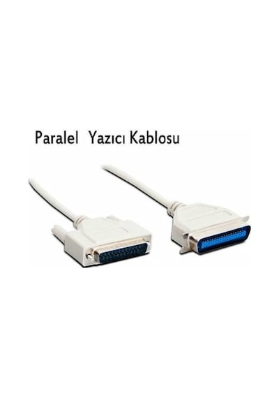 1.5 Metre 1284 Lpt Yazıcı Kablosu 25 Pin Paralel Printer Kablo