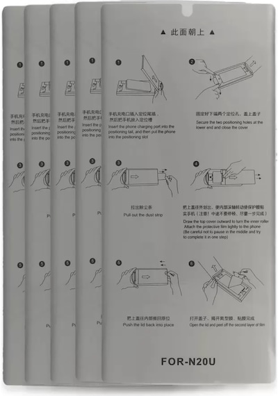 Joko Samsung Galaxy Note 20 Ultra Autokit 5in1 Fiber Hayalet Polymer Nano Ekran Koruyucu