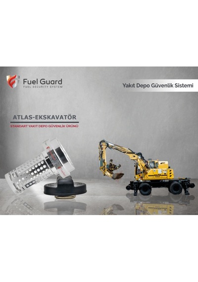 Atlas Ekskavatör-Kepçe Yakıt Depo Koruma Cihazı