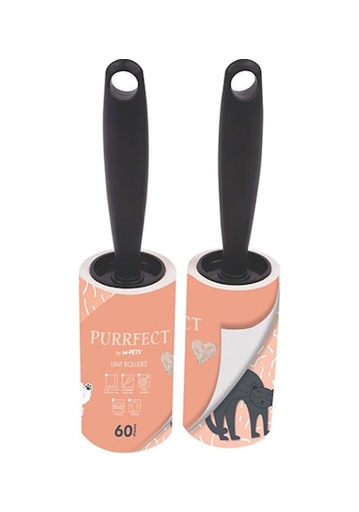 M-pets Purrfect Kedi Ve Köpekler İçin Tüy Toplama Rulosu Pembe 2x60 Yaprak 244-77011.01