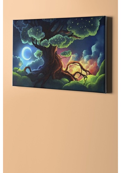 Webstyle Sayılarla Boyama Seti Kasnaklı Sihirli Ağaç 50 X 65 Cm