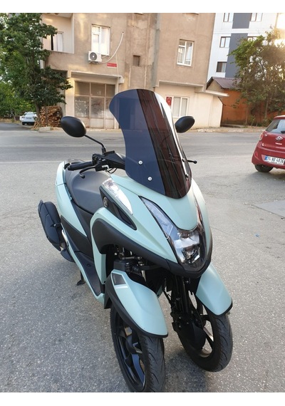 Motocam Yamaha Tricity 155 Ön Cam 2014-2026 Model 60cm Siyah Renkli 4mm