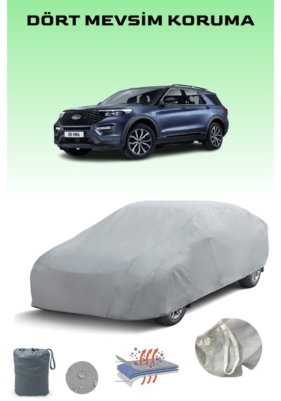 Gri Ford Explorer Vı Araba Brandası, Oto Örtüsü, Araba Çadırı Gri