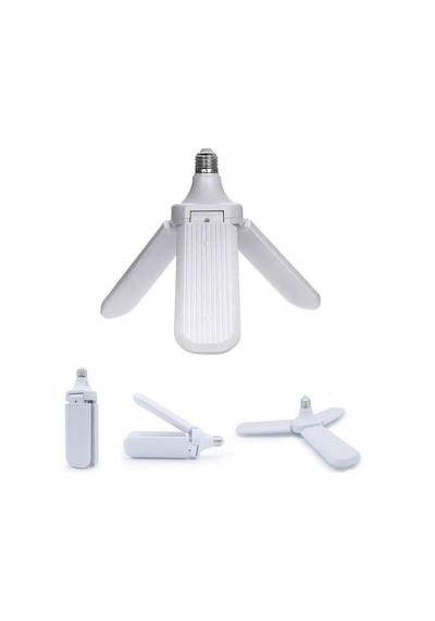 3 Kollu Pervane Modeli Beyaz Led Lamba Ampul 24w - E27 5570 Diğer