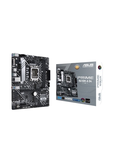 Asus Prime H610M-A D4-CSM Intel H610 3200 MGz DDR4 Soket 1700 mATX Anakart