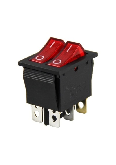 Lockway Ic-101 İkili Işıklı Anahtar 10 Adet