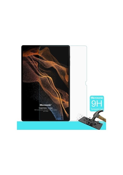 For Samsung Galaxy Tab S8 Ultra X900 Tempered Glass Cam Ekran Koruyucu
