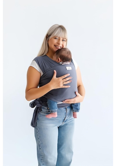 Pamuklu Esnek Wrap Sling- Bebek Taşıma Şalı-bebeklere Uygun Premium Kumaş