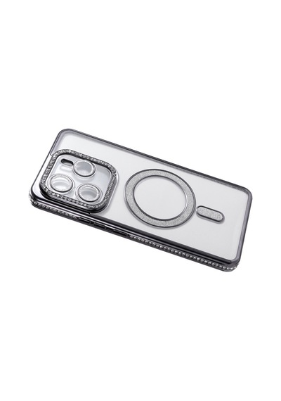 Xiaomi Redmi Note 14 4g Uyumlu Joke Simli Magneticsafe Kılıf - Siyah