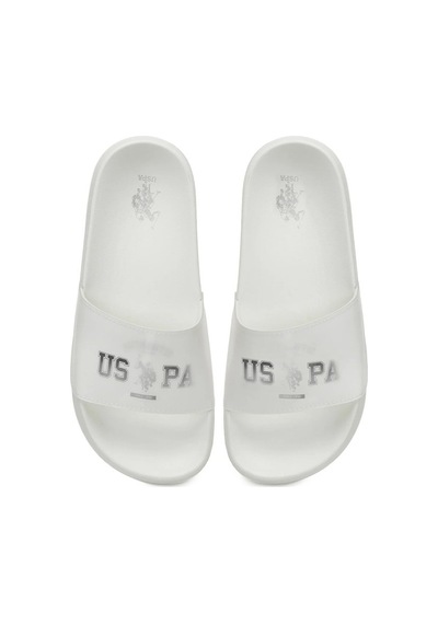 U.s. Polo Assn. 101984308 Arwen 5fx Beyaz Kadın Terlik Beyaz