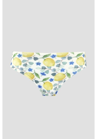 Loya Kadın Renkli Lemon Tek Alt Bikini Çok Renkli