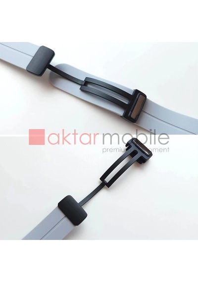 Amazfit Gtr/gtr 2/gtr 2e 47mm Silikon Kordon, Magnetik D Tokalı Spor Kayış, Mor, Krd-84-gtr-47-22mm-mor
